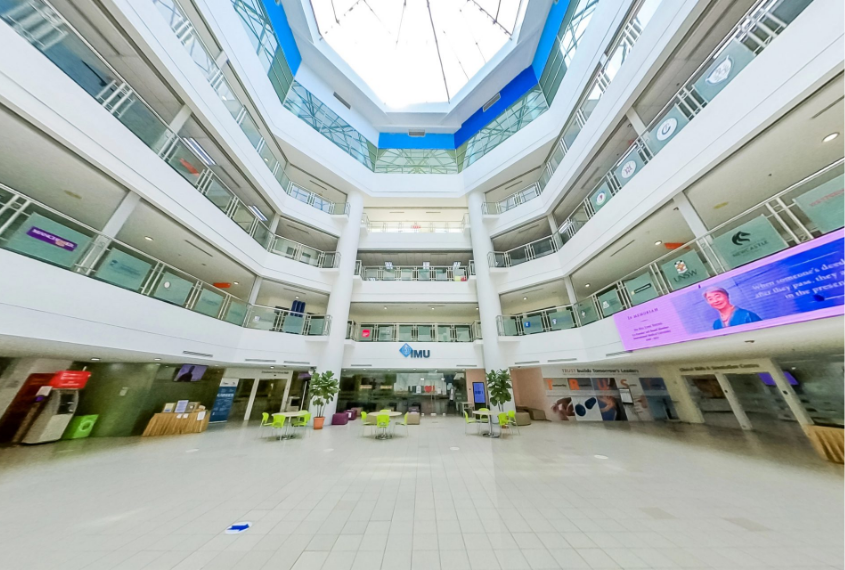 Campus life spaces and student amenities at IMU University