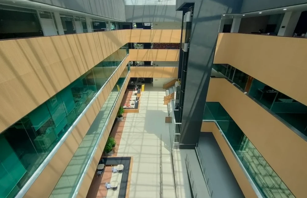 Student lounge and social spaces at IMU University