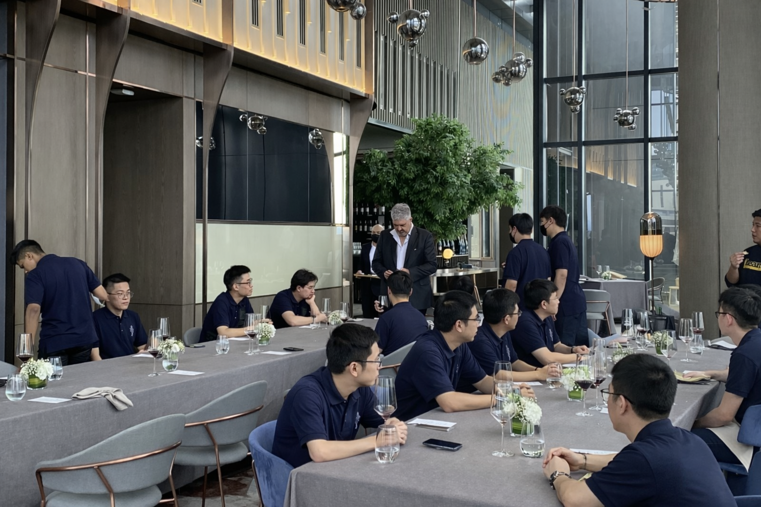On-campus cafe and student dining area at Le Cordon Bleu Malaysia (Sunway)
