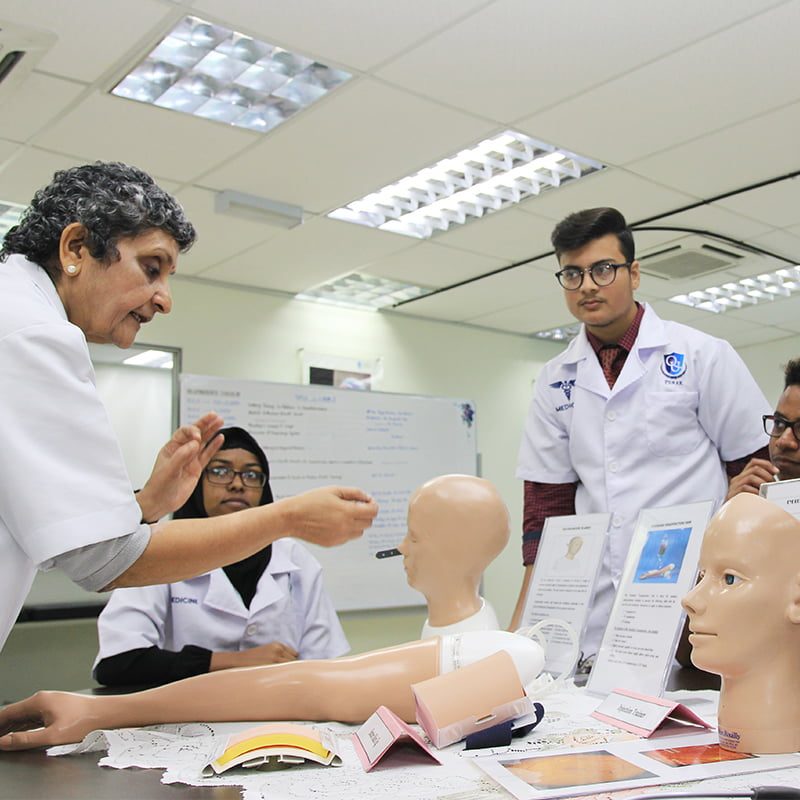 Clinical skills or health sciences learning spaces at Quest International University Perak (QIU)