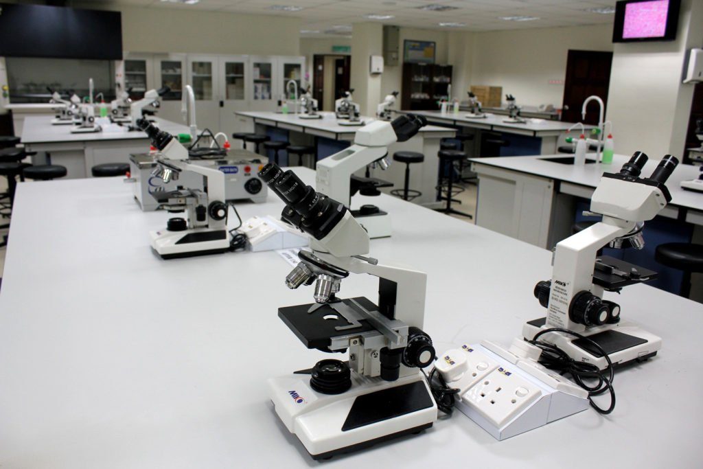 Laboratories and practical facilities at Quest International University Perak (QIU)