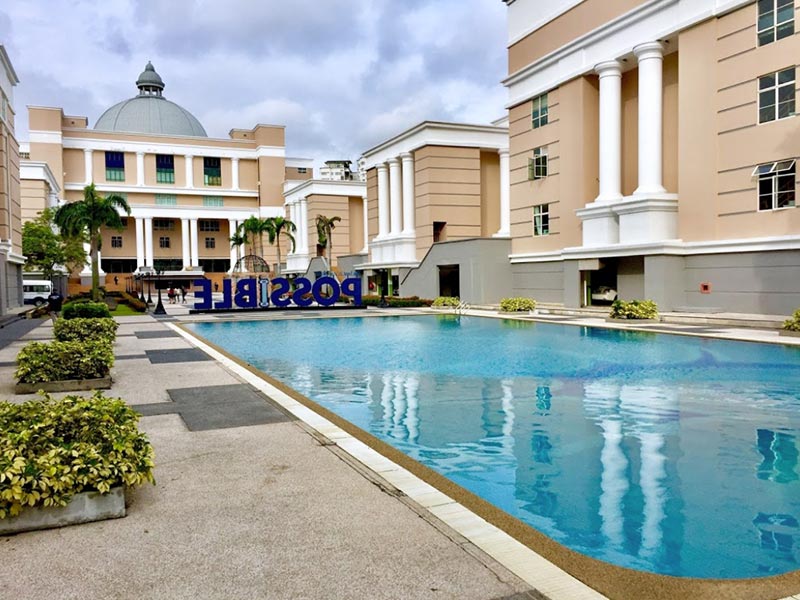 Campus environment at SEGi University Kota Damansara