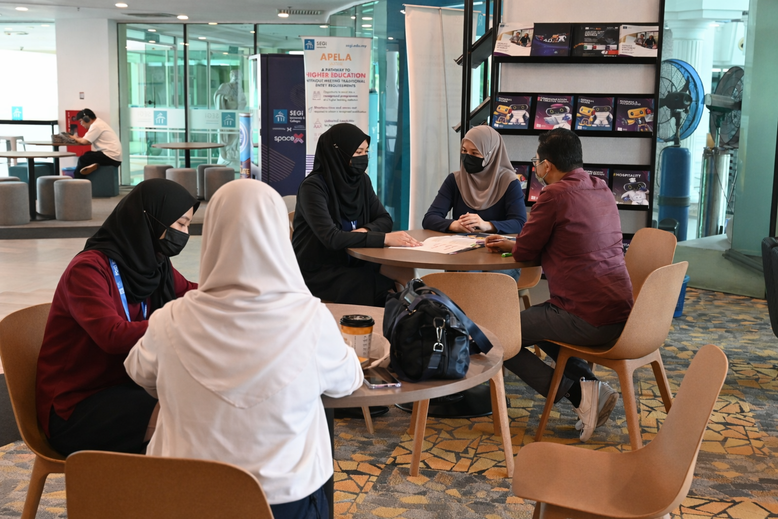 Learning spaces at SEGi University Kota Damansara